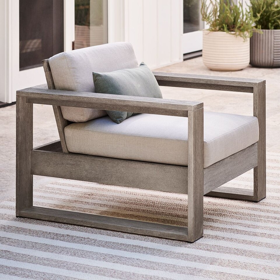 Portside Outdoor Lounge Chair - West Elm Australia